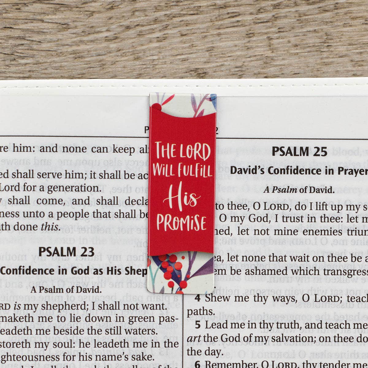 Christian Art Gifts - Magnetic Bookmark Set Trust Always