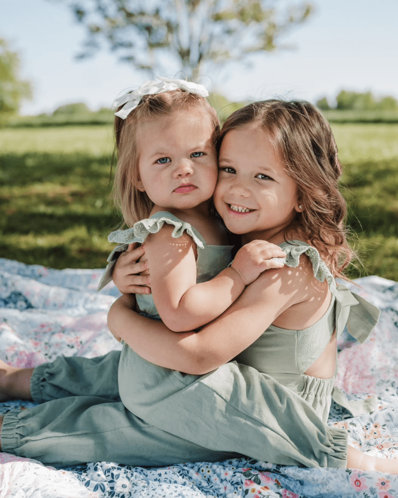 Bailey's Blossoms - Sloane Bow-Back Jumpsuit - Soft Eucalyptus