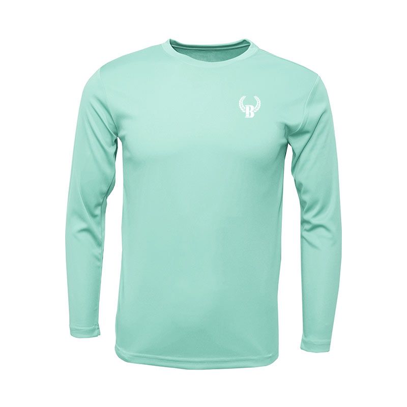 Seafoam Buck Shot Apparel Youth Beachmo UPF50+ Hammerhead Performance Shirt, {{Size}{{Sku}}