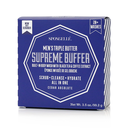 Spongellé - 20+ Men's Assorted Pack with Black Scrubber | Father's Day