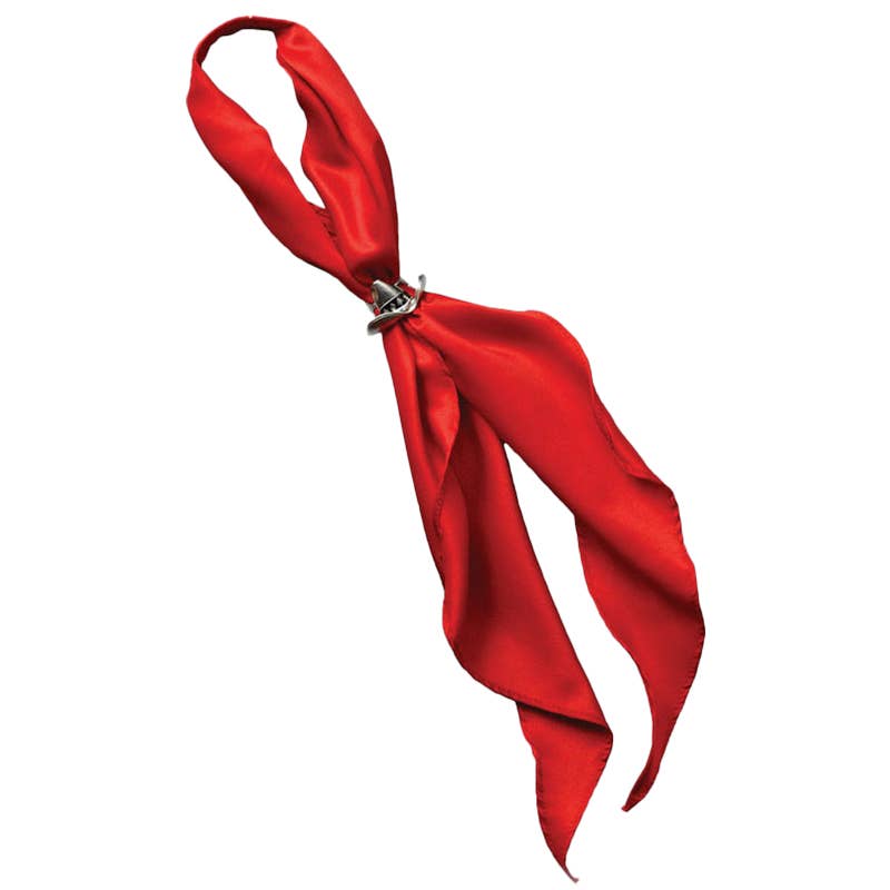Western Express - Red Scarf Tie