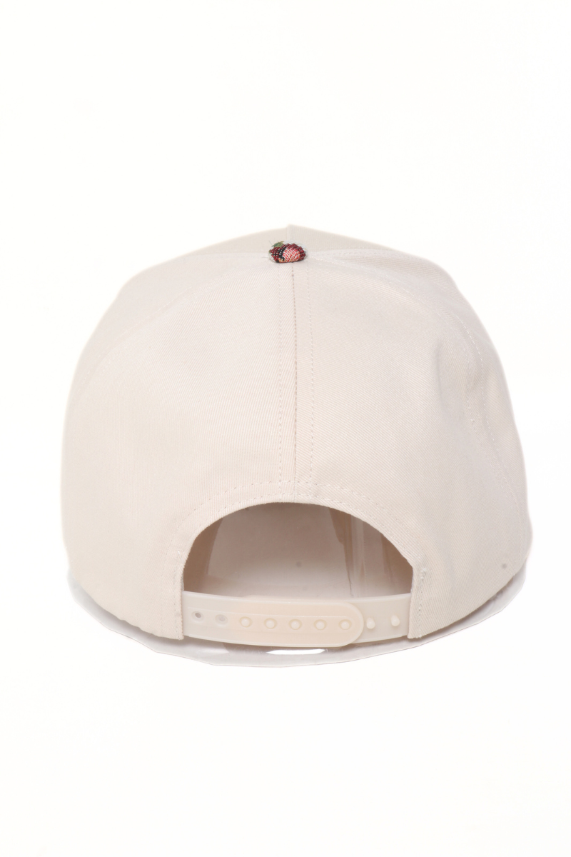 David And Young - Floral Print Brocade 5 Panels Two Tone Baseball Cap
