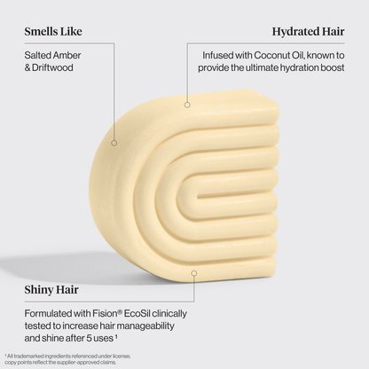KITSCH - Coconut Oil Shampoo & Conditioner Bar Combo for Dry Damaged Hair