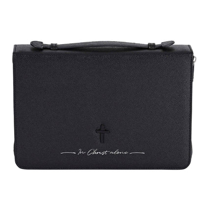 White Dove Bible Cover In Christ Alone Black XX