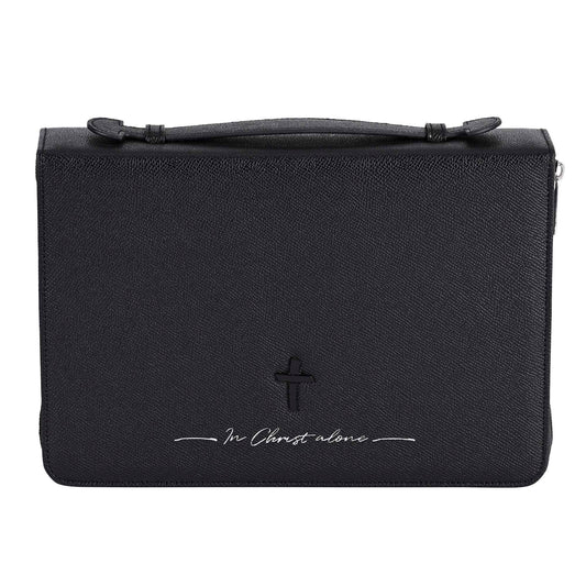 White Dove Bible Cover In Christ Alone Black XX