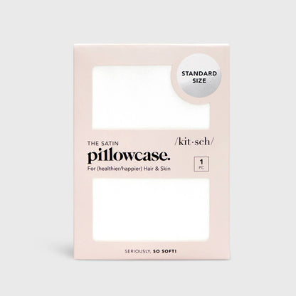KITSCH - Satin Pillowcase Standard - Ivory