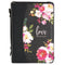 White Dove Bible Cover Love Never Fails Black XL