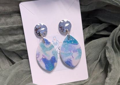 Simply SuSu Designs Clay print earrings