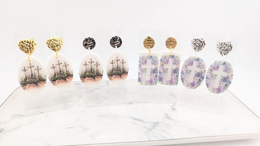 Simply SuSu Designs Easter earrings