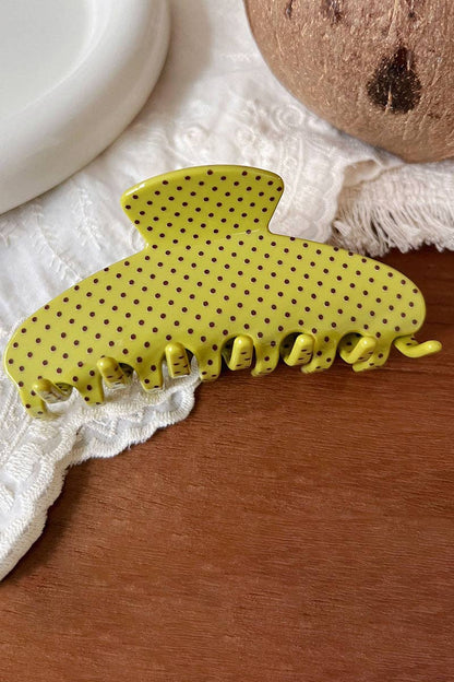 Soli Echo - Polka Dot Hair Claw Clip