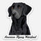 Black Lab Sticker