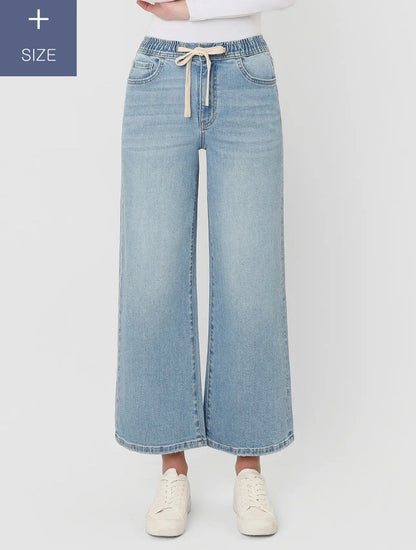 The Shimmer Shack Lovervet Wide Leg Jeans