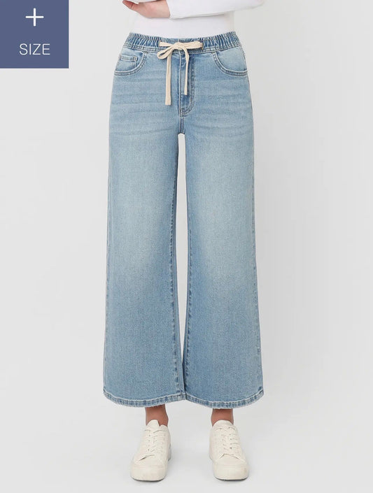 The Shimmer Shack Lovervet Wide Leg Jeans