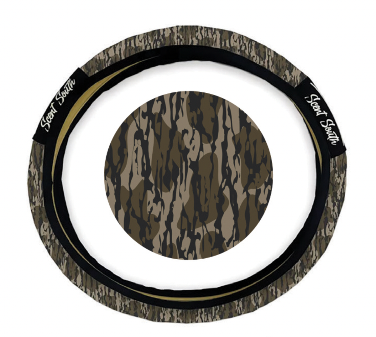 Scent South - DarkCamo - Steering wheel cover