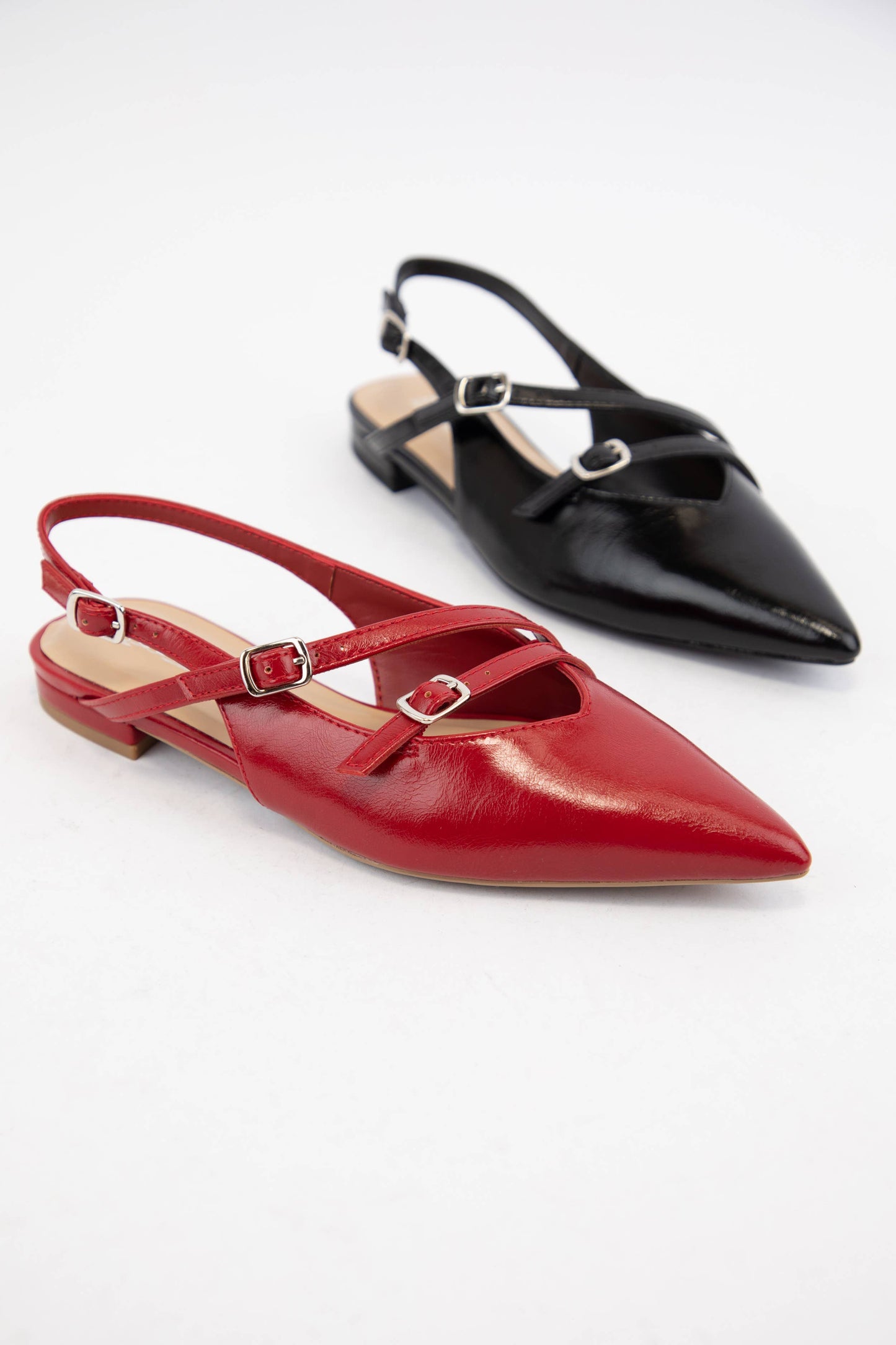 CCOCCI - CONTROL POINTED TOE SLINGBACK FLAT