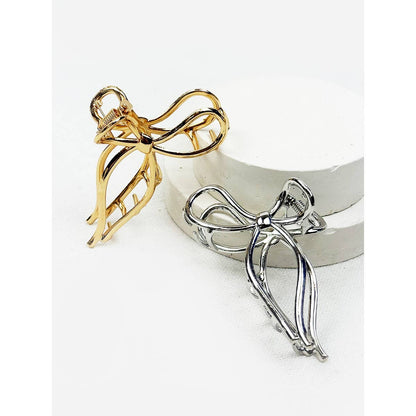 Metal Bow Hair Claw