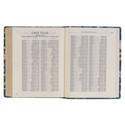 Christian Art Gifts - KJV LP Note Bible LP Faux Leather Love The Lord Matt 22:37