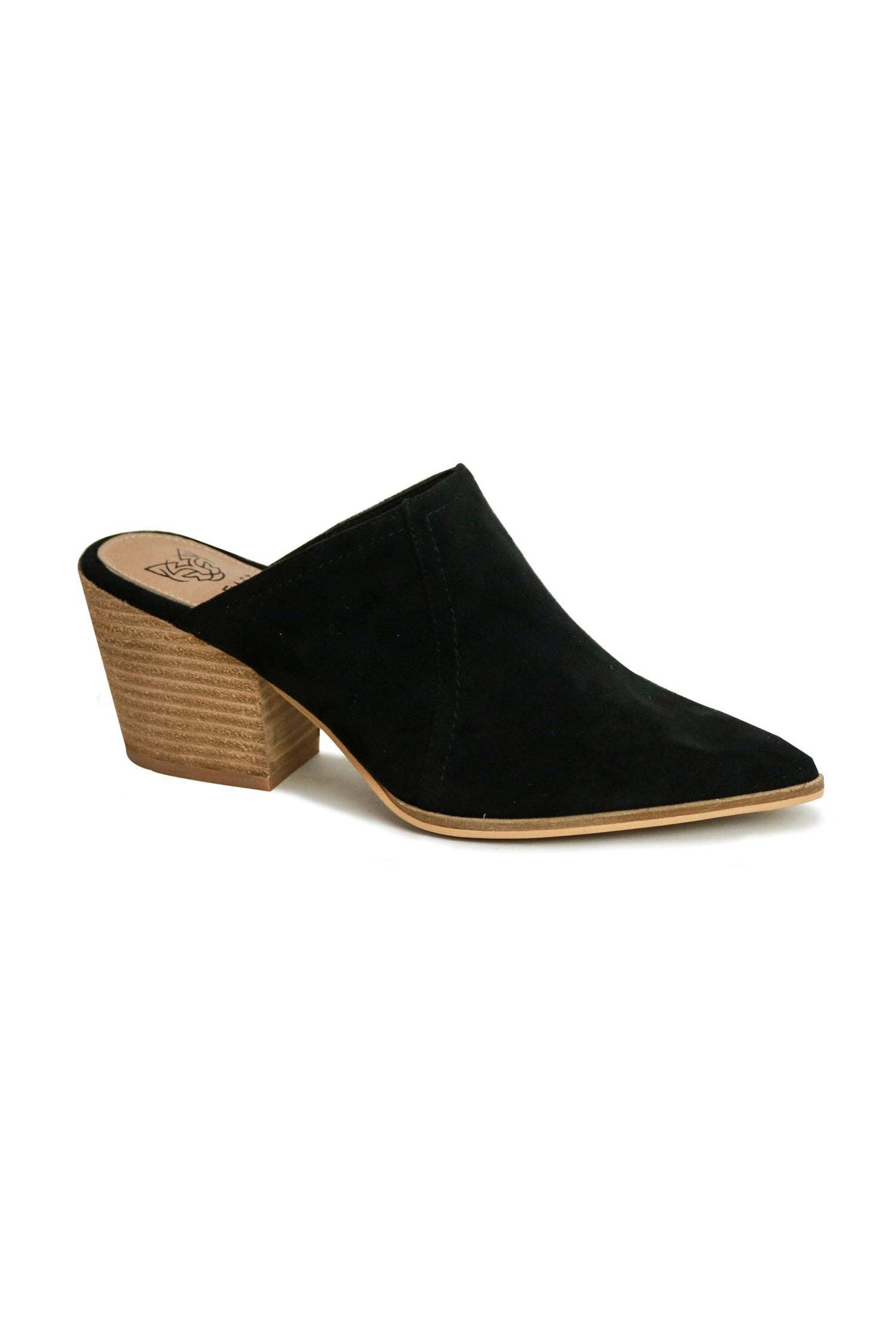 BEAST FASHION - LEO-21 Stacked Heel Mules