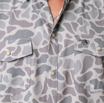 Performance western shirt classic deer camo