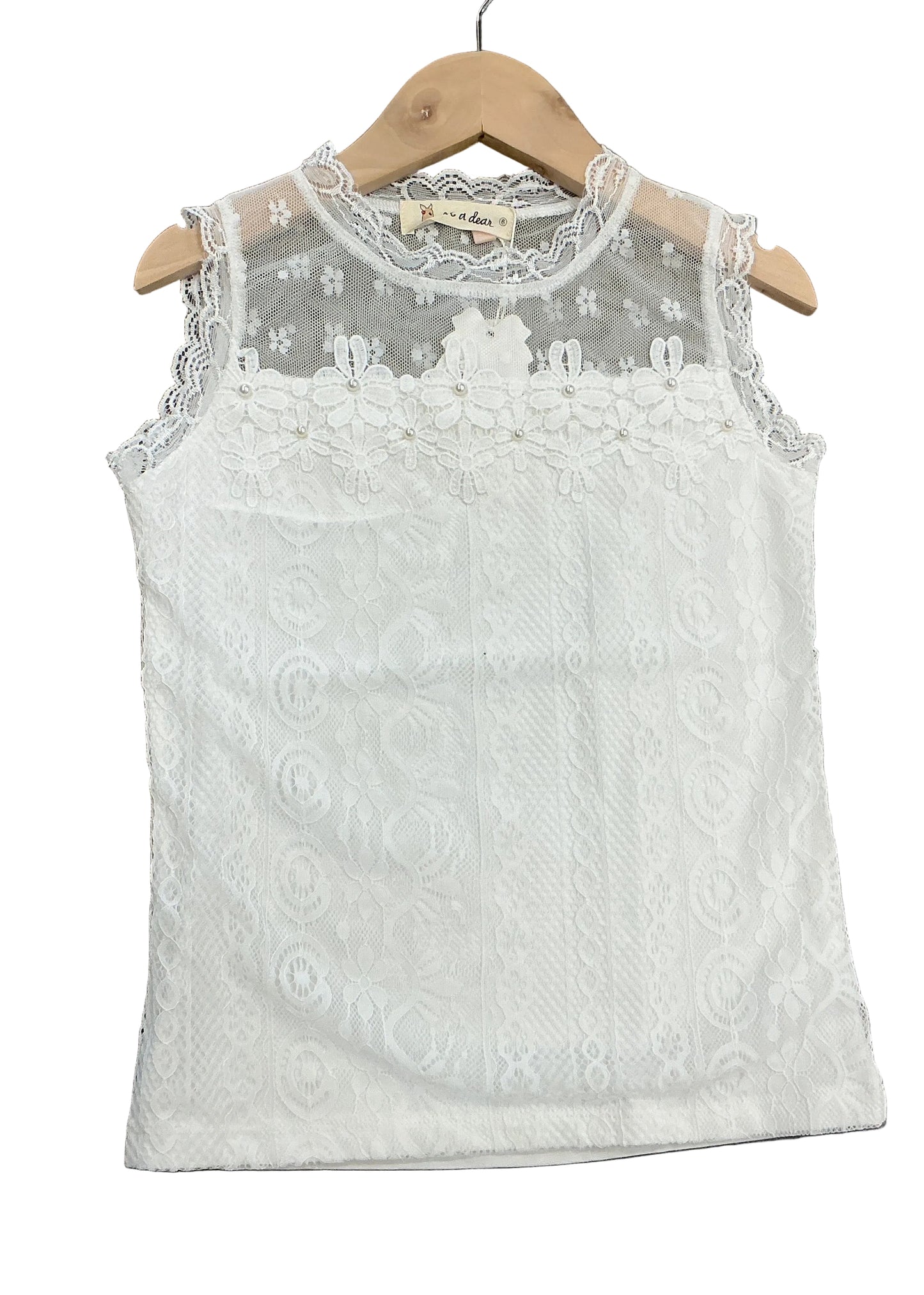 Floral Lace Mix Top