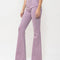 VERVET by FLYING MONKEY - HIGH RISE RAW HEM SUPER FLARE JEANS