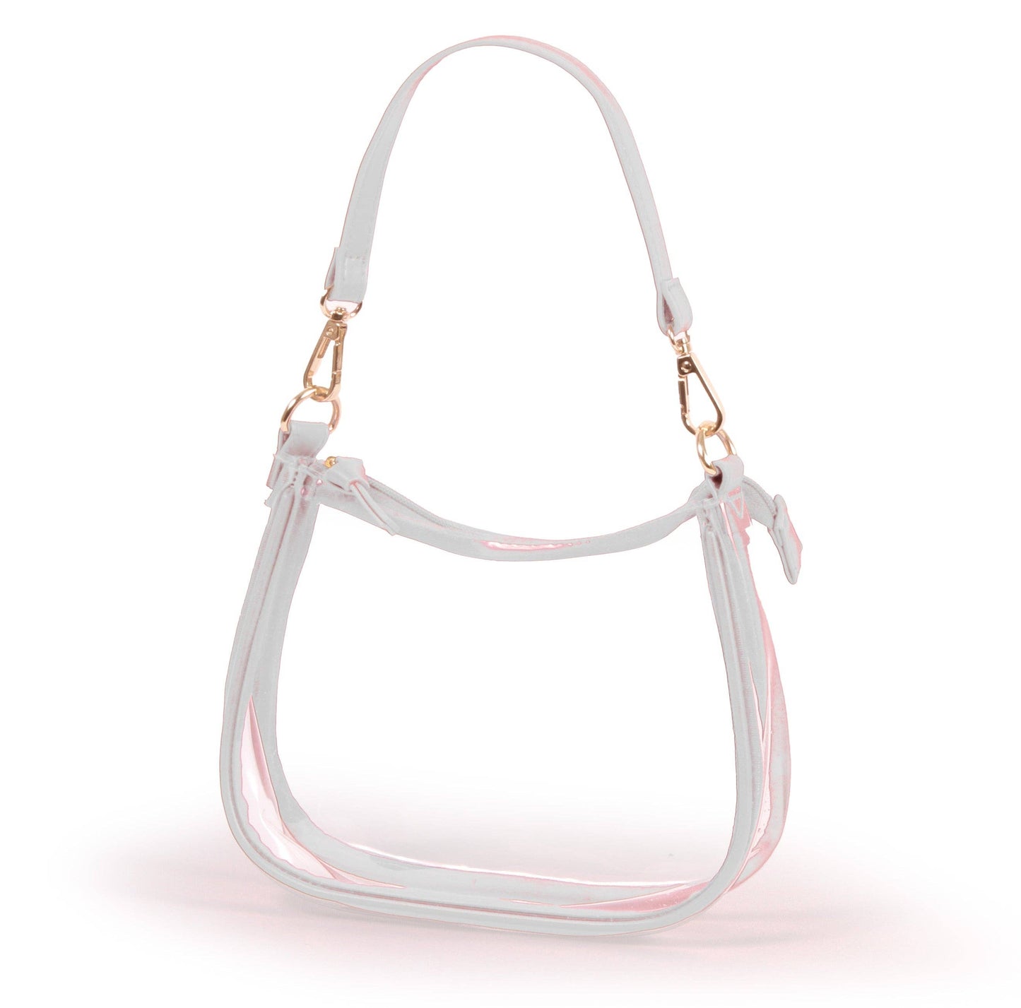 Desden - The Clara Clear Purse by Desden in White