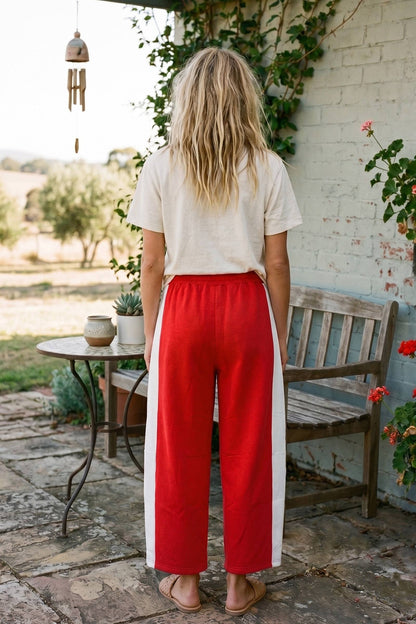 Sewn and Seen - Scuba Side Panel Gameday Relaxed Pants