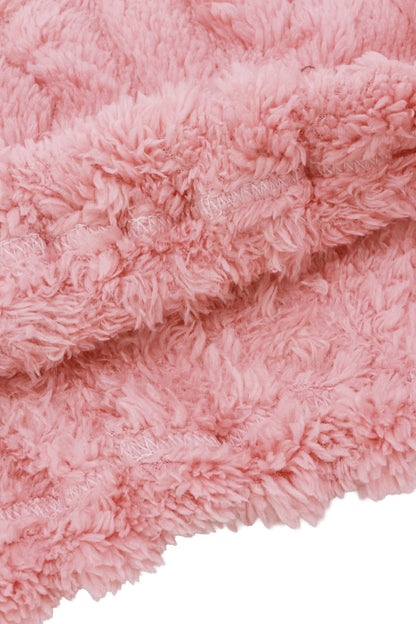 Cap Zone - Kids Cable Fuzzy Sherpa Fleece Pajama Sets