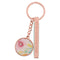 Christian Art Gifts - Keychain in Tin Pink Daisies Every Day