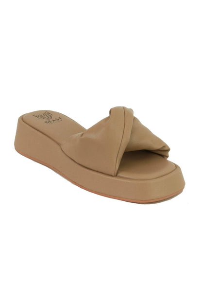 BEAST FASHION - CAMILA-06 Platform Slide Sandals