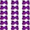 Kids Charm Online - PURPLE BOWS 4IN WIDE 24PCS/$7.50  BW-465-4