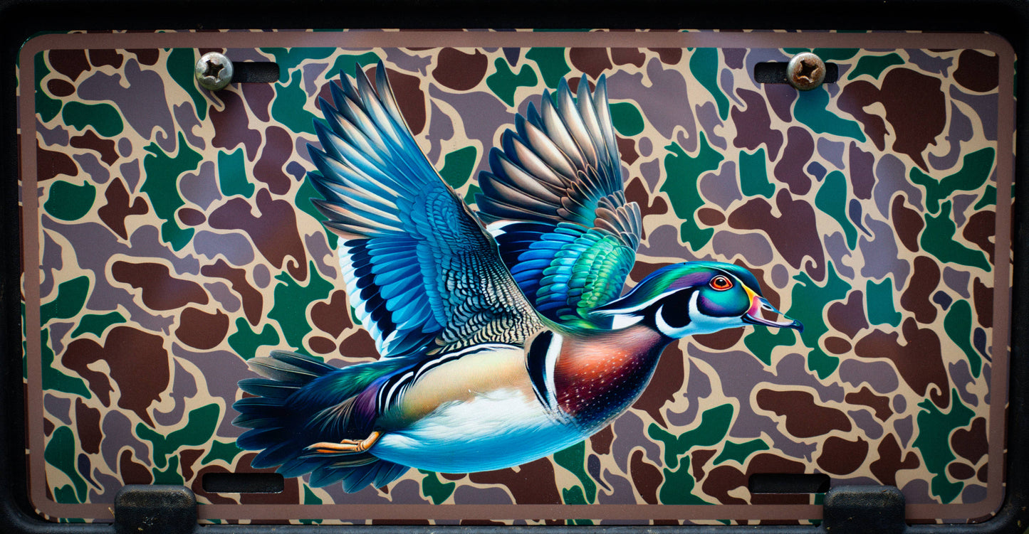 Scent South - Wood duck - Car tag