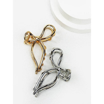 Metal Bow Hair Claw