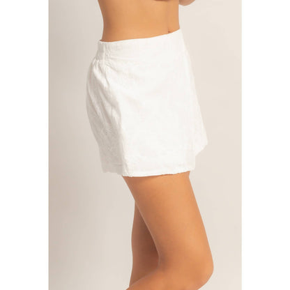 HYFVE - Floral Embroidered Wrap Skort