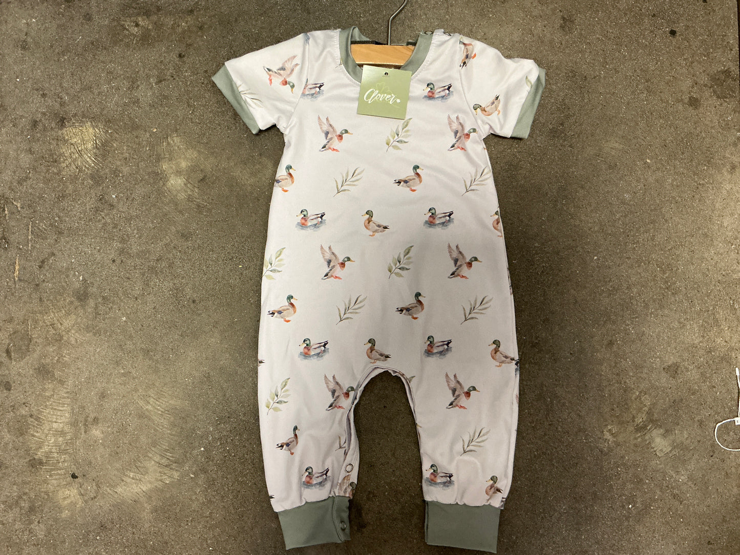 Drake Duck Boy Romper