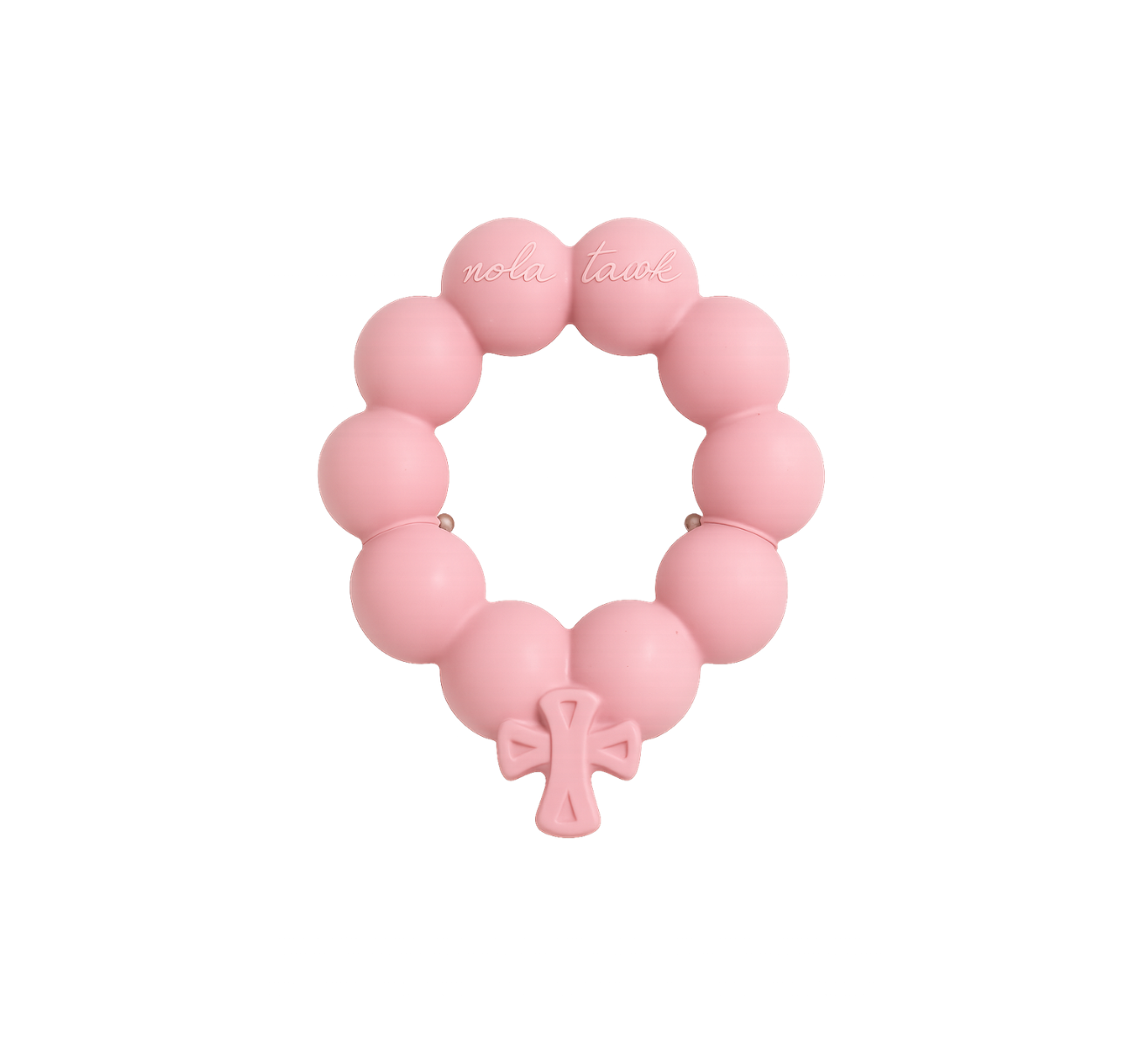 Nola Tawk - Pink Blessing Beads Teether