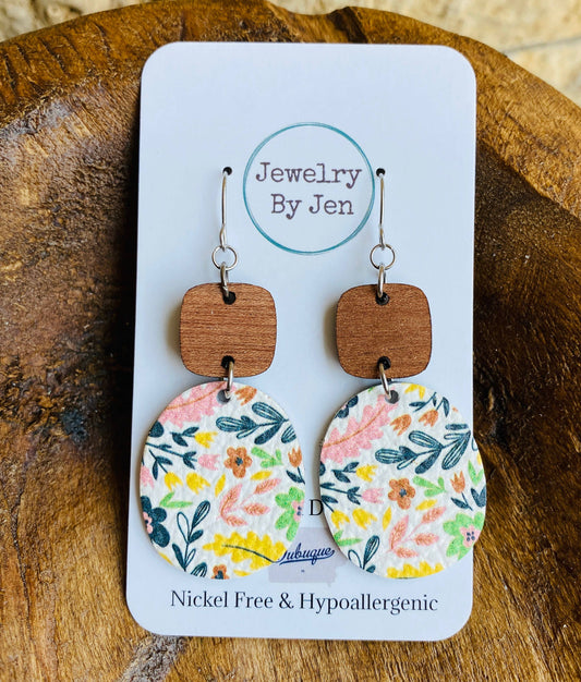 Gentle Summer Floral Earrings