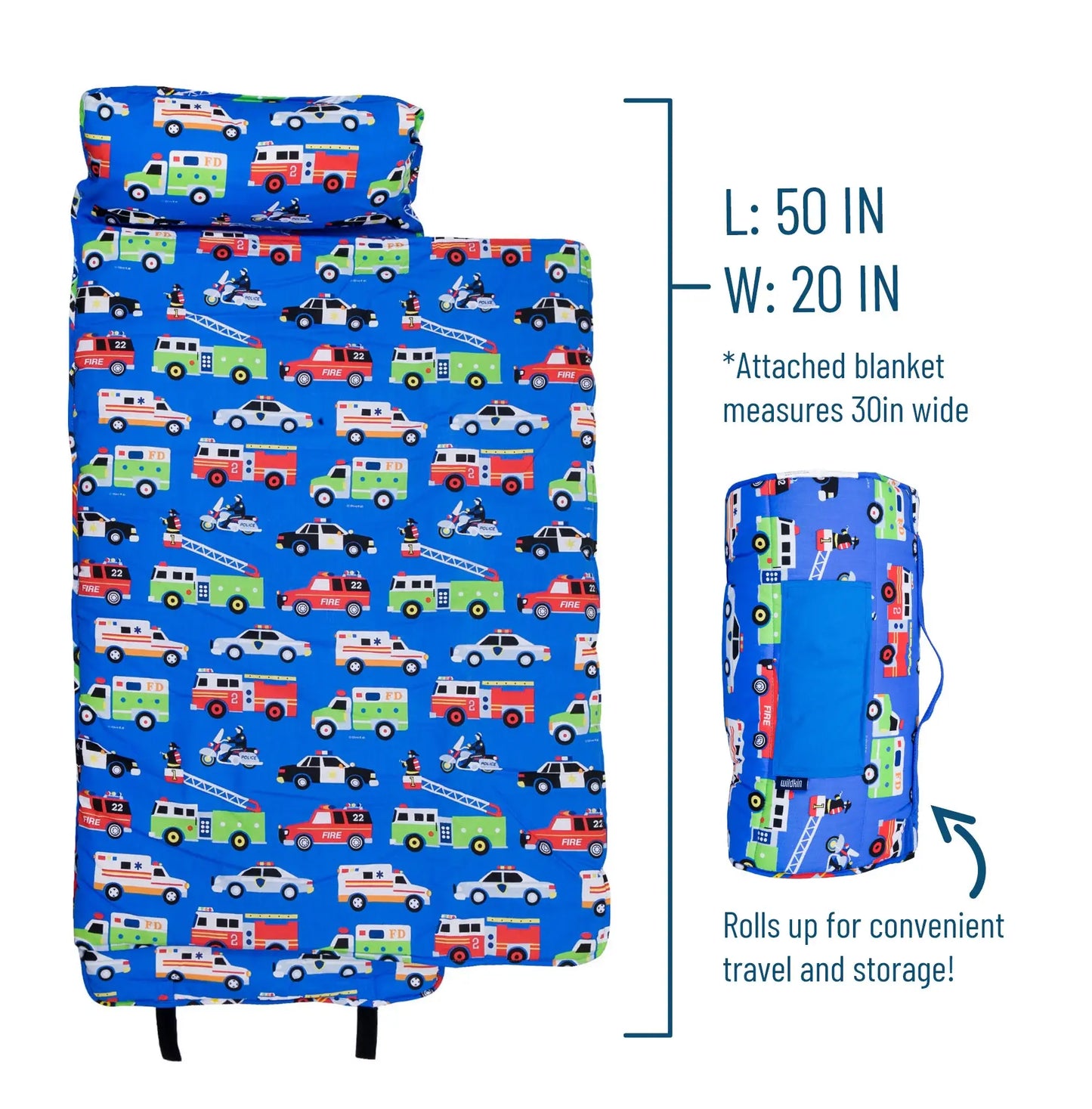 Wildkin - Heroes Original Nap Mat - Pink