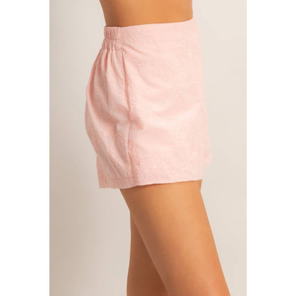 HYFVE - Floral Embroidered Wrap Skort