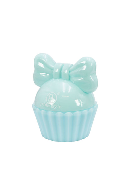 Cap Zone - Cupcake Ribbon Bow Round Lip Balm - 24 Pcs