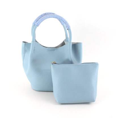 Pretty Persuasions - P22174 Small Tote Crossbody Bag w/Cosmetic Pouch