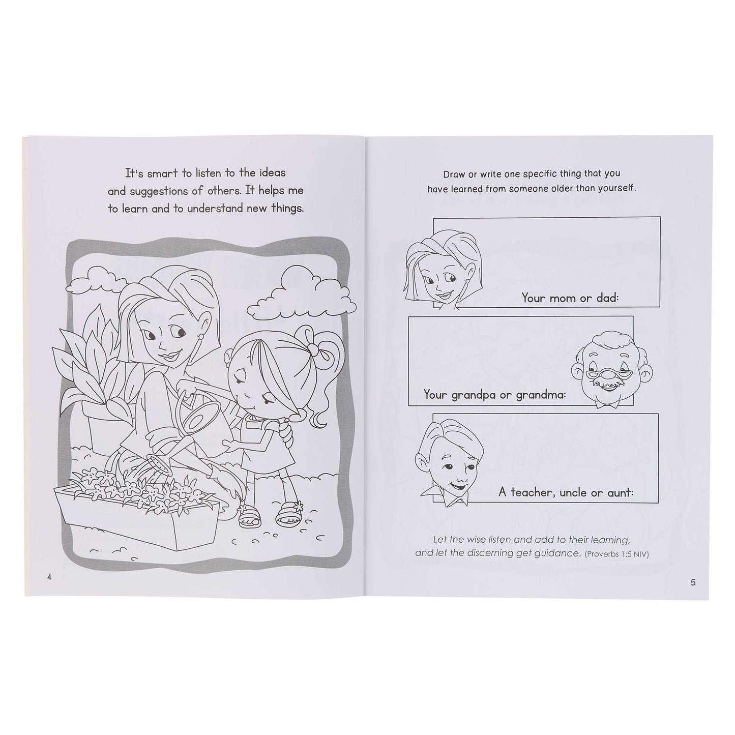 Activity Book Wise Words for Little Hearts