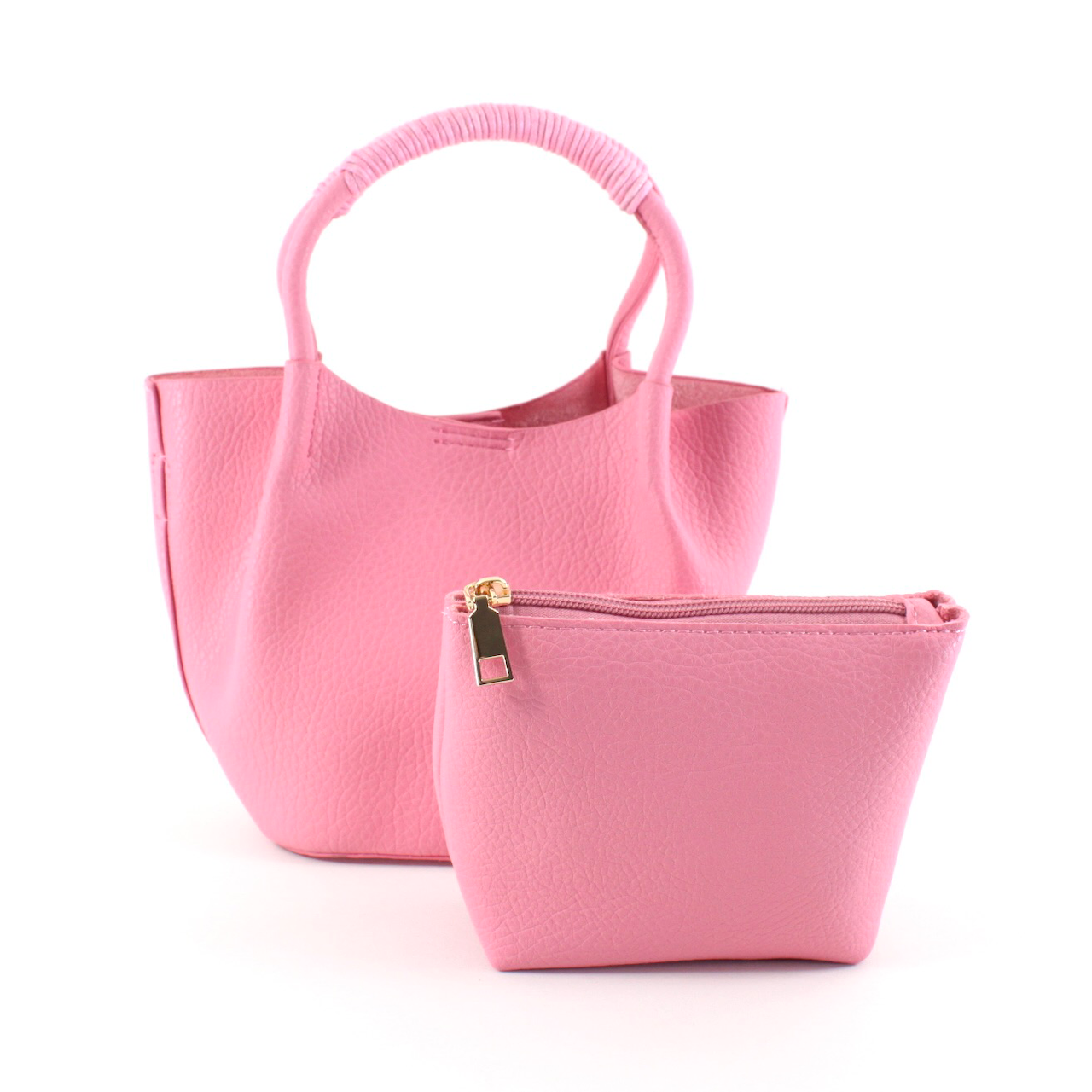 Pretty Persuasions - P22174 Small Tote Crossbody Bag w/Cosmetic Pouch