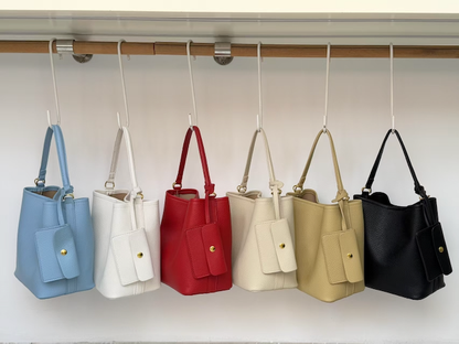 Pretty Persuasions - P25057 2-in-1 Microfiber Leather Hobo Bag w/Card Holder