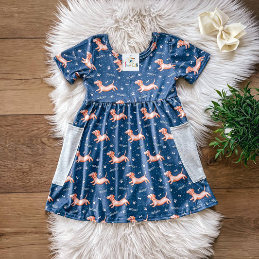 Playful Pups Dress by TwoCan