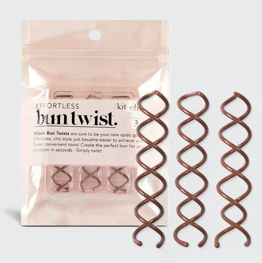 KITSCH - Bun Twist Brown