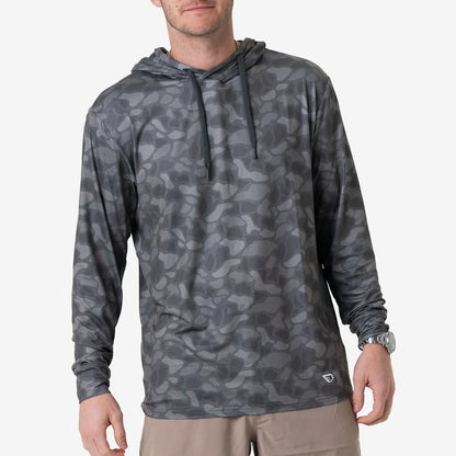 Burlebo Performance Hoodie Stone Camo