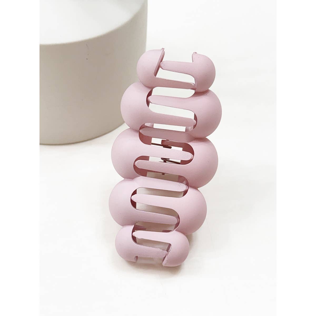 Soft Matt Bubble Pearl Hair Claw Clips