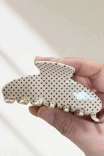 Soli Echo - Polka Dot Hair Claw Clip
