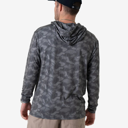 Burlebo Performance Hoodie Stone Camo
